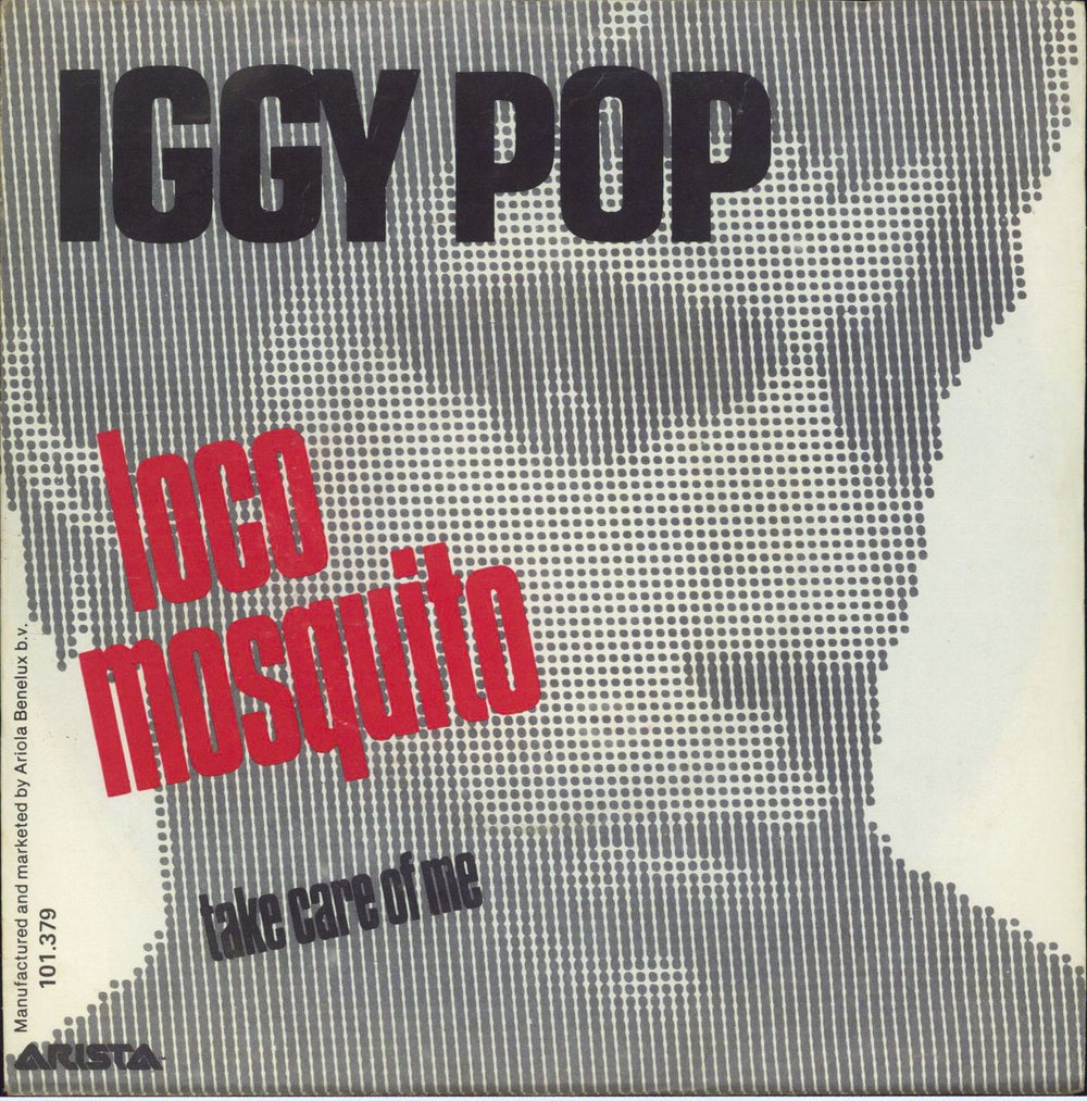 Iggy Pop Loco Mosquito Dutch 7" vinyl single (7 inch record / 45) 101.379