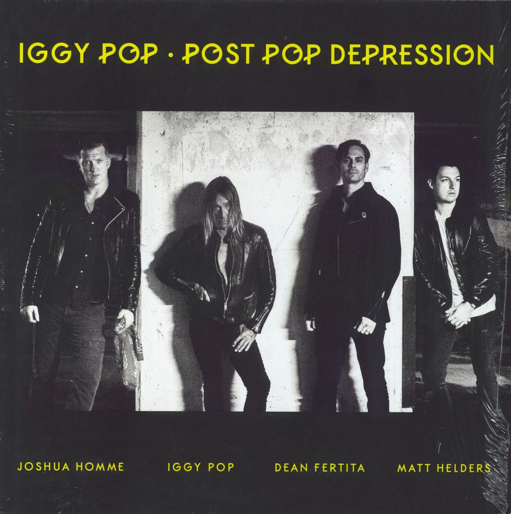 Iggy Pop Post Pop Depression - 180 Gram + Shrink UK vinyl LP album (LP record) CAROLO11LP