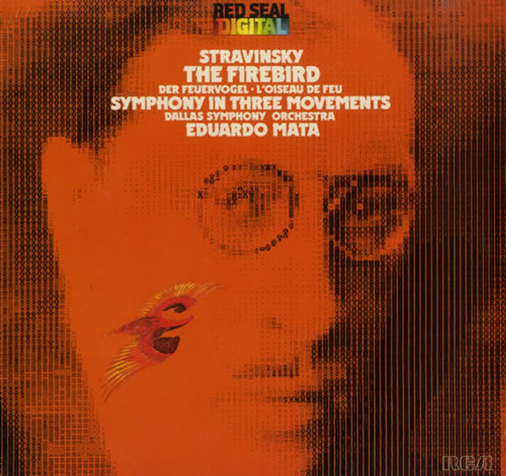 Igor Stravinsky The Firebird German vinyl LP album (LP record) RL13459
