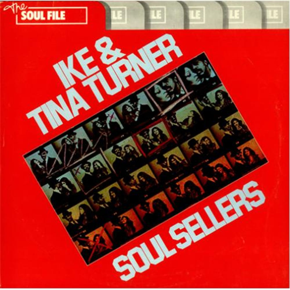 Ike & Tina Turner Soul Sellers UK vinyl LP album (LP record) LBR1002