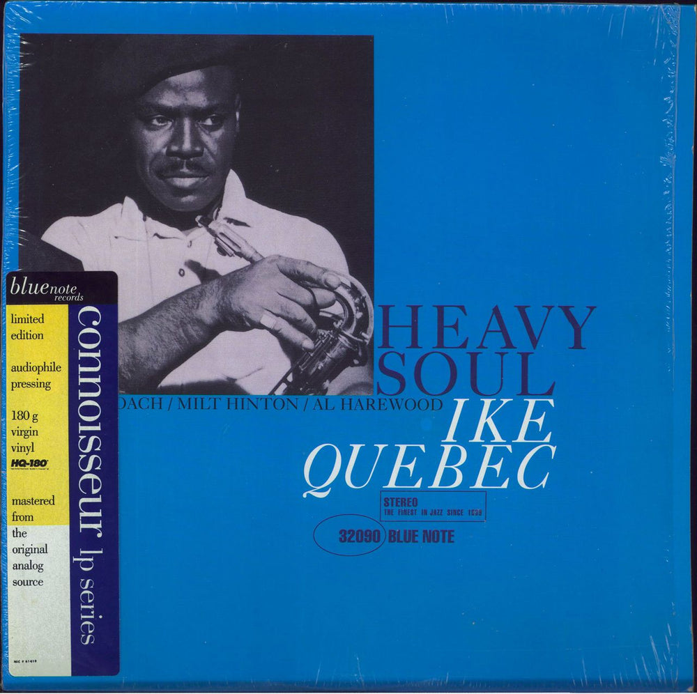 Ike Quebec Heavy Soul - 180gm - stickered shrink US vinyl LP album (LP record) B1-32090