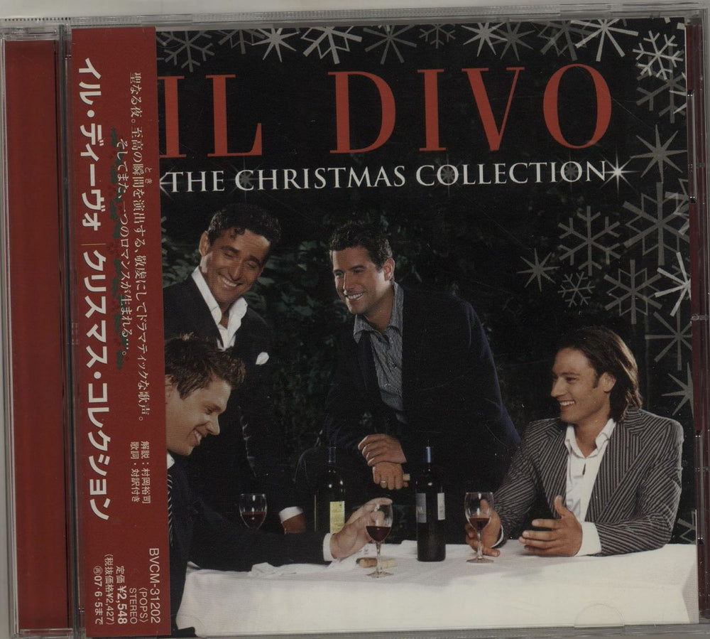 Il Divo The Christmas Collection Japanese CD album (CDLP) BVCM-31202