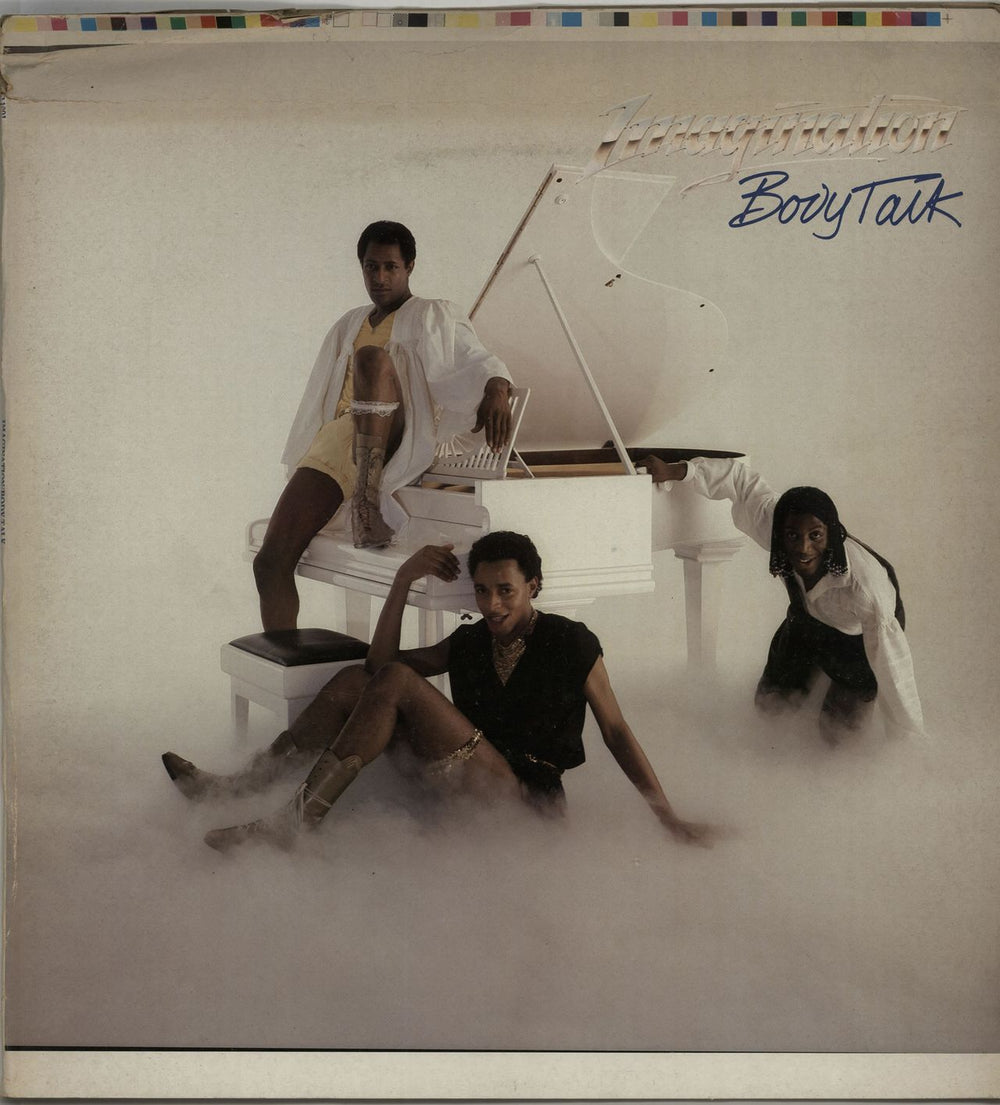 Imagination Body Talk - White label test pressing + Proof sleeve UK vinyl LP album (LP record) RBLP1001