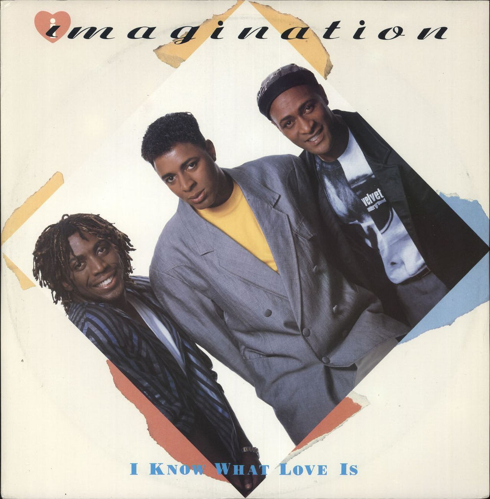 Imagination I Know What Love Is UK 12" vinyl single (12 inch record / Maxi-single) PT41564