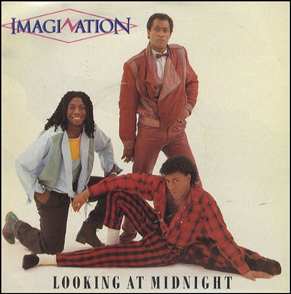 Imagination Looking At Midnight - poster sleeve UK 7" vinyl single (7 inch record / 45) RBS214