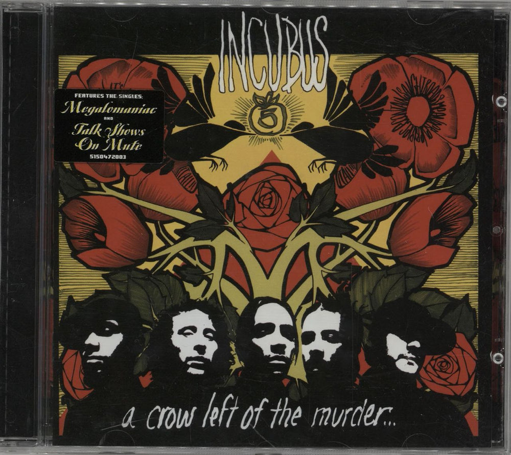 Incubus A Crow Left Of Murder UK CD album (CDLP) 5150472