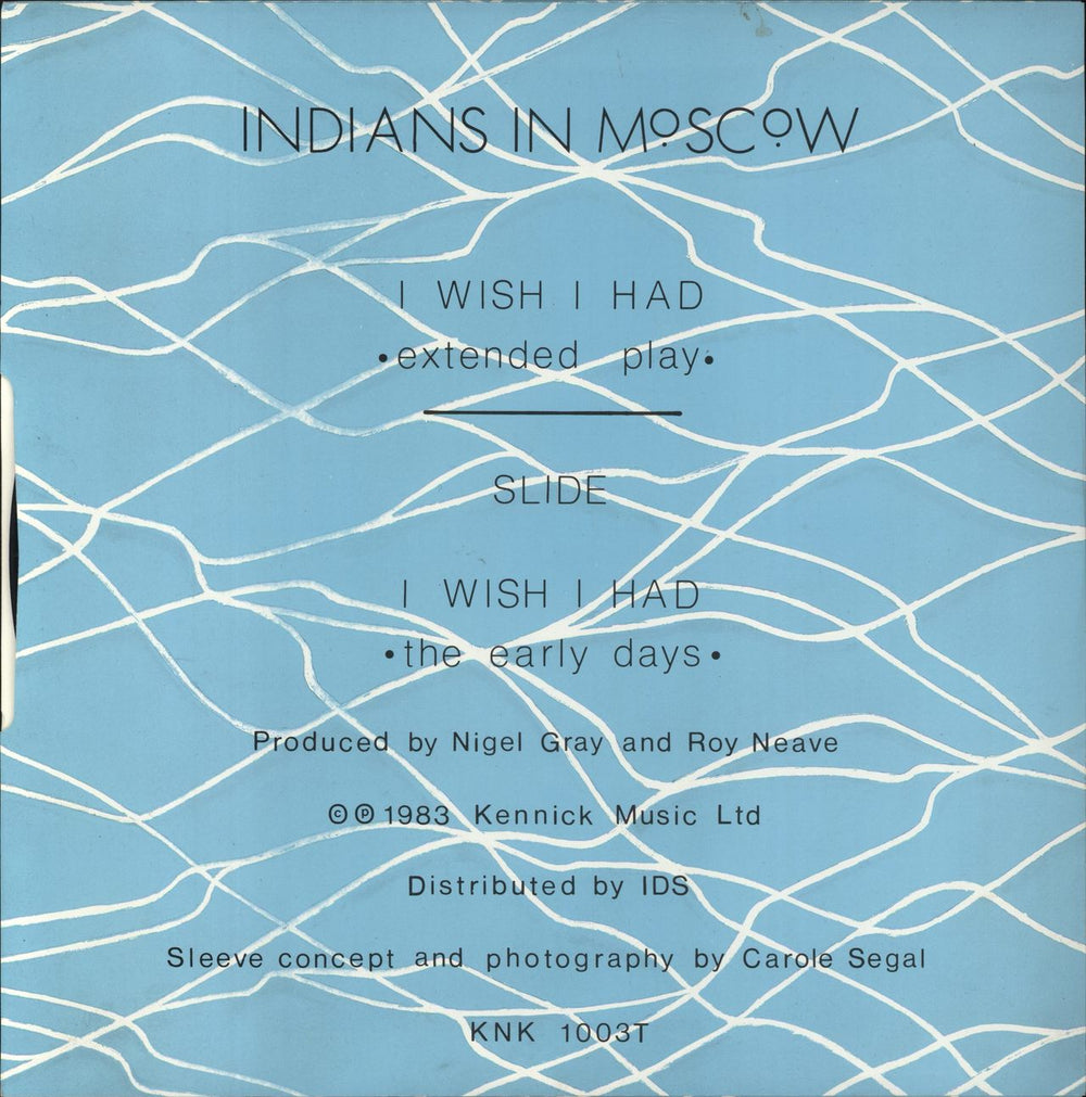 Indians In Moscow I Wish I Had UK 12" vinyl single (12 inch record / Maxi-single)