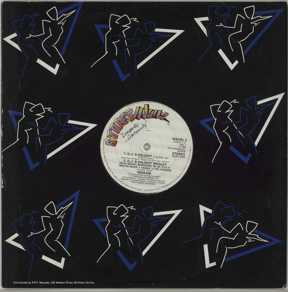 Ingram D.J.'s Delight UK 12" vinyl single (12 inch record / Maxi-single) WAVEL3