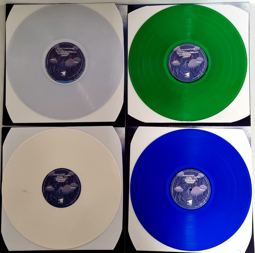 InMe The Pride - Green, Blue, White & Clear Vinyl UK 4-LP vinyl album record set I-M4LTH779986