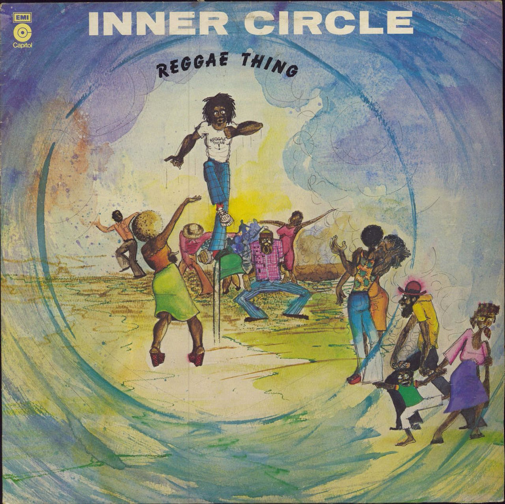 Inner Circle Reggae Thing UK vinyl LP album (LP record) E-ST11574