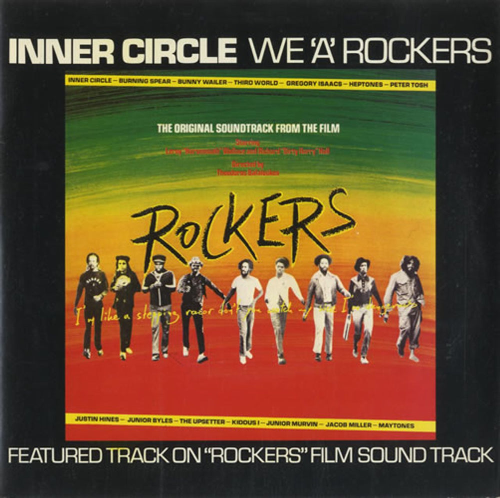 Inner Circle We 'A' Rockers + p/s UK 7" vinyl single (7 inch record / 45) WIP6498