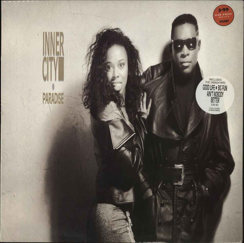 Inner City Paradise UK vinyl LP album (LP record) DIX81