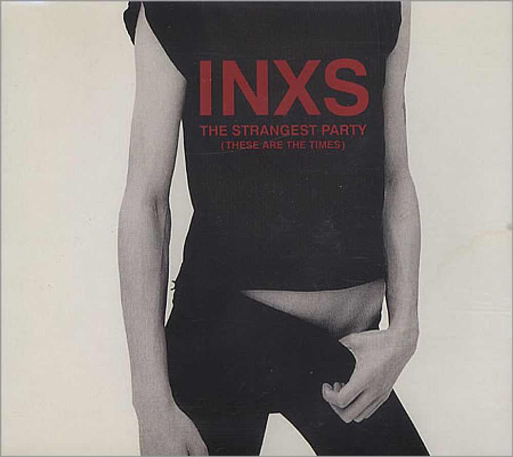 Inxs The Strangest Party [These Are The Times] UK CD single (CD5 / 5") INXCD27