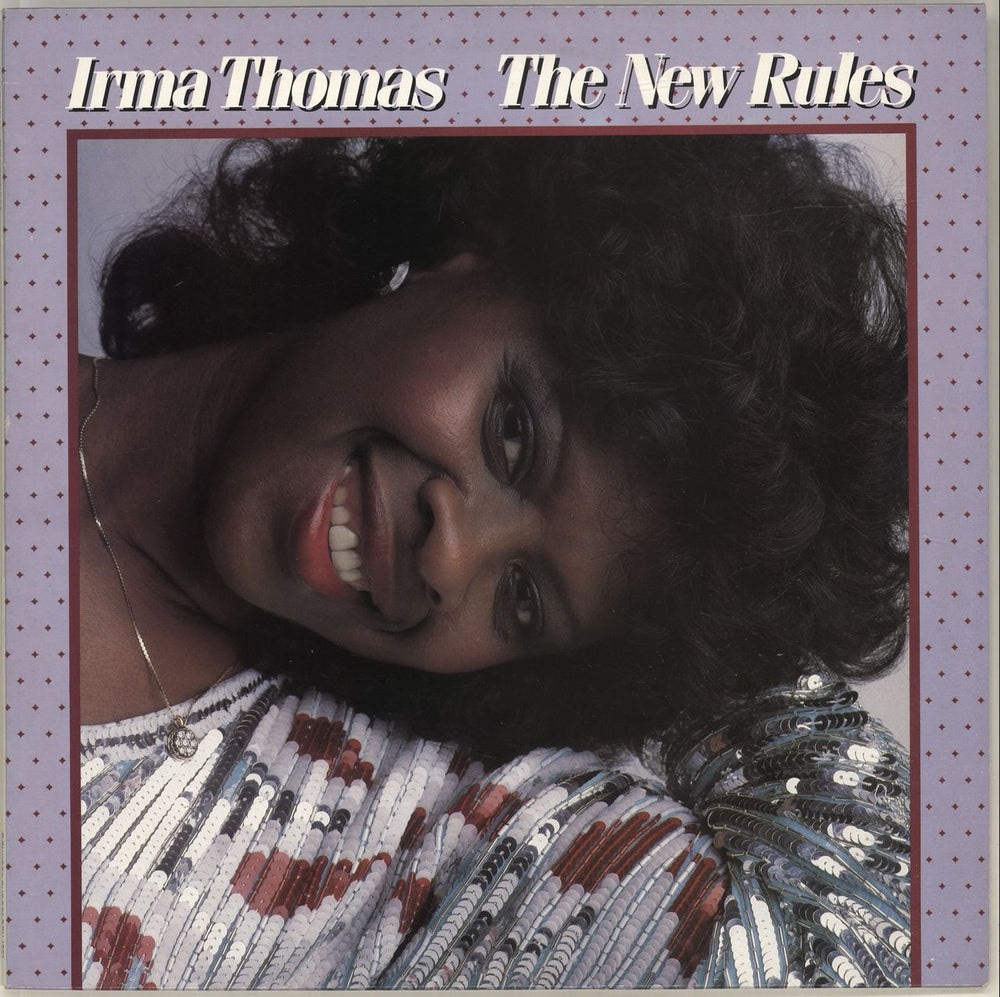 Irma Thomas The New Rules UK vinyl LP album (LP record) REU1001