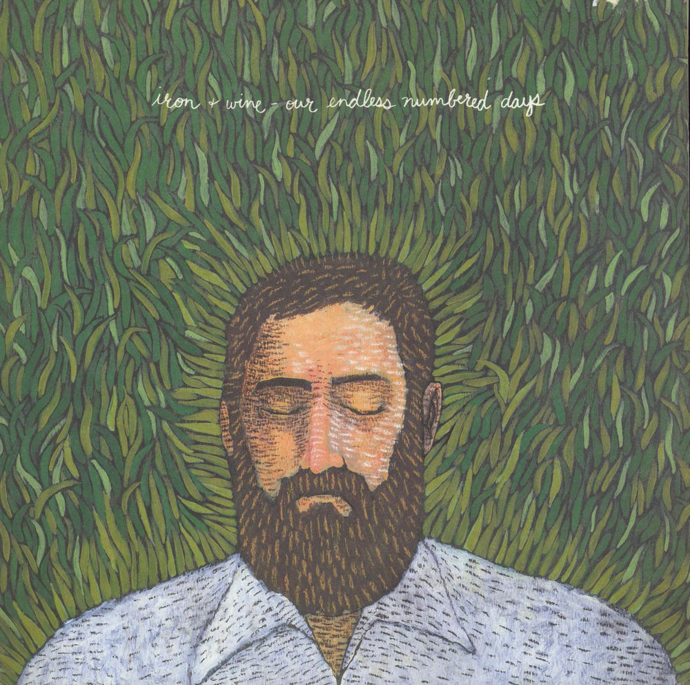 Iron & Wine Our Endless Numbered Days + 7" US vinyl LP album (LP record) SP630