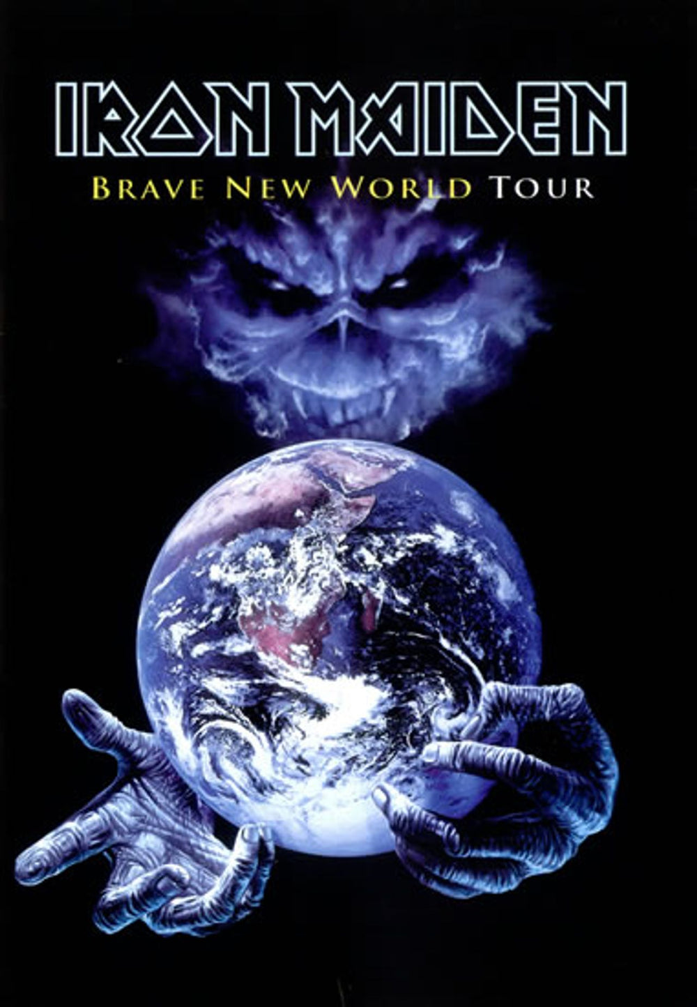 Iron Maiden Brave New World Tour UK tour programme TOUR PROGRAMME