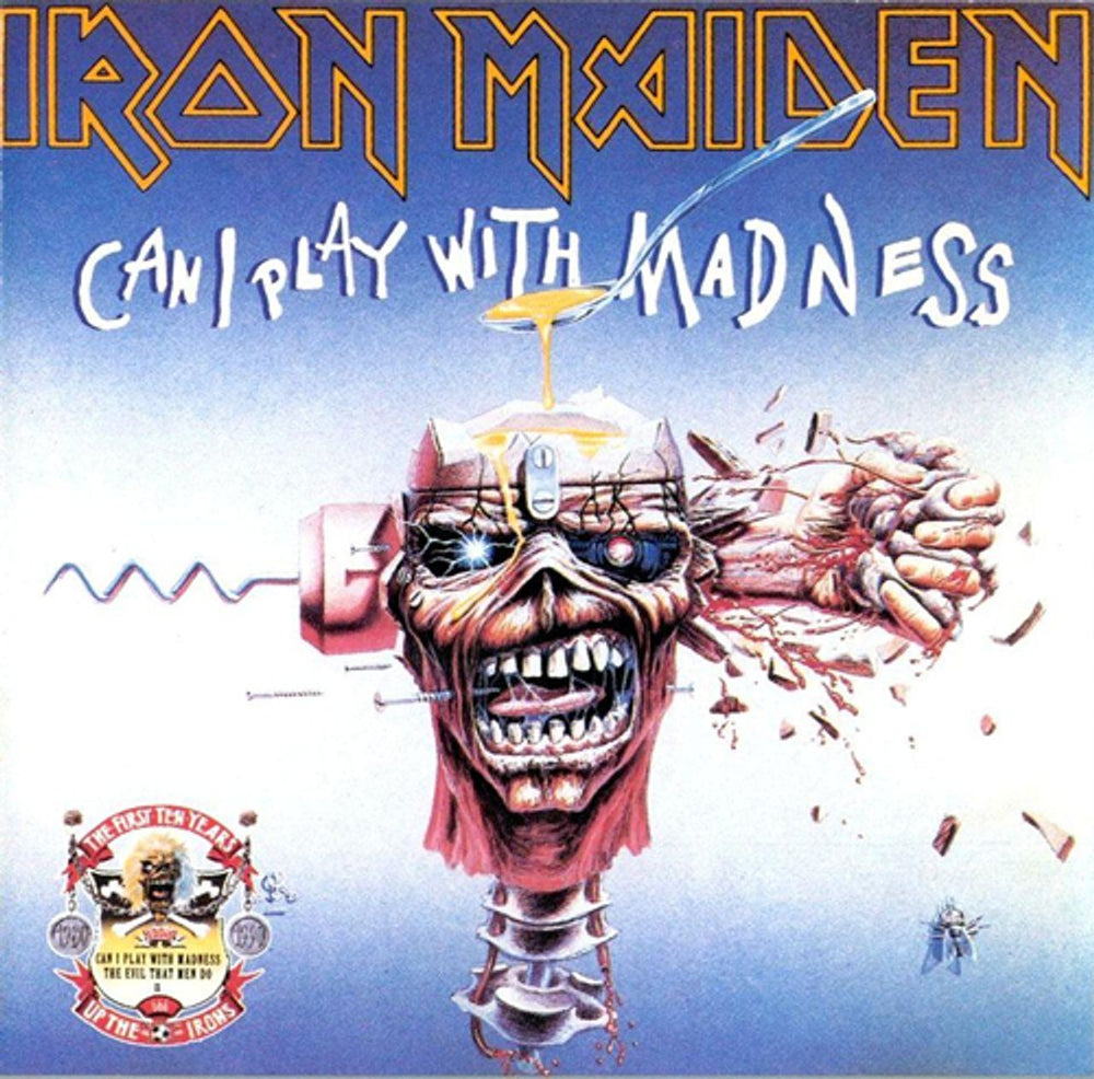 Iron Maiden Can I Play With Madness UK CD single (CD5 / 5") CDIRN9