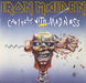 Iron Maiden Can I Play With Madness - White Label With Black Text UK 12" vinyl single (12 inch record / Maxi-single) 12EM49