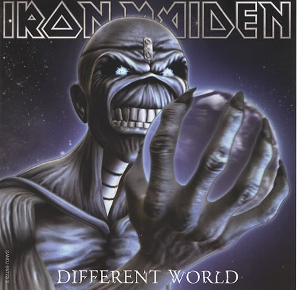 Iron Maiden Different World US Promo CD single (CD5 / 5") SANDJ-85773-2