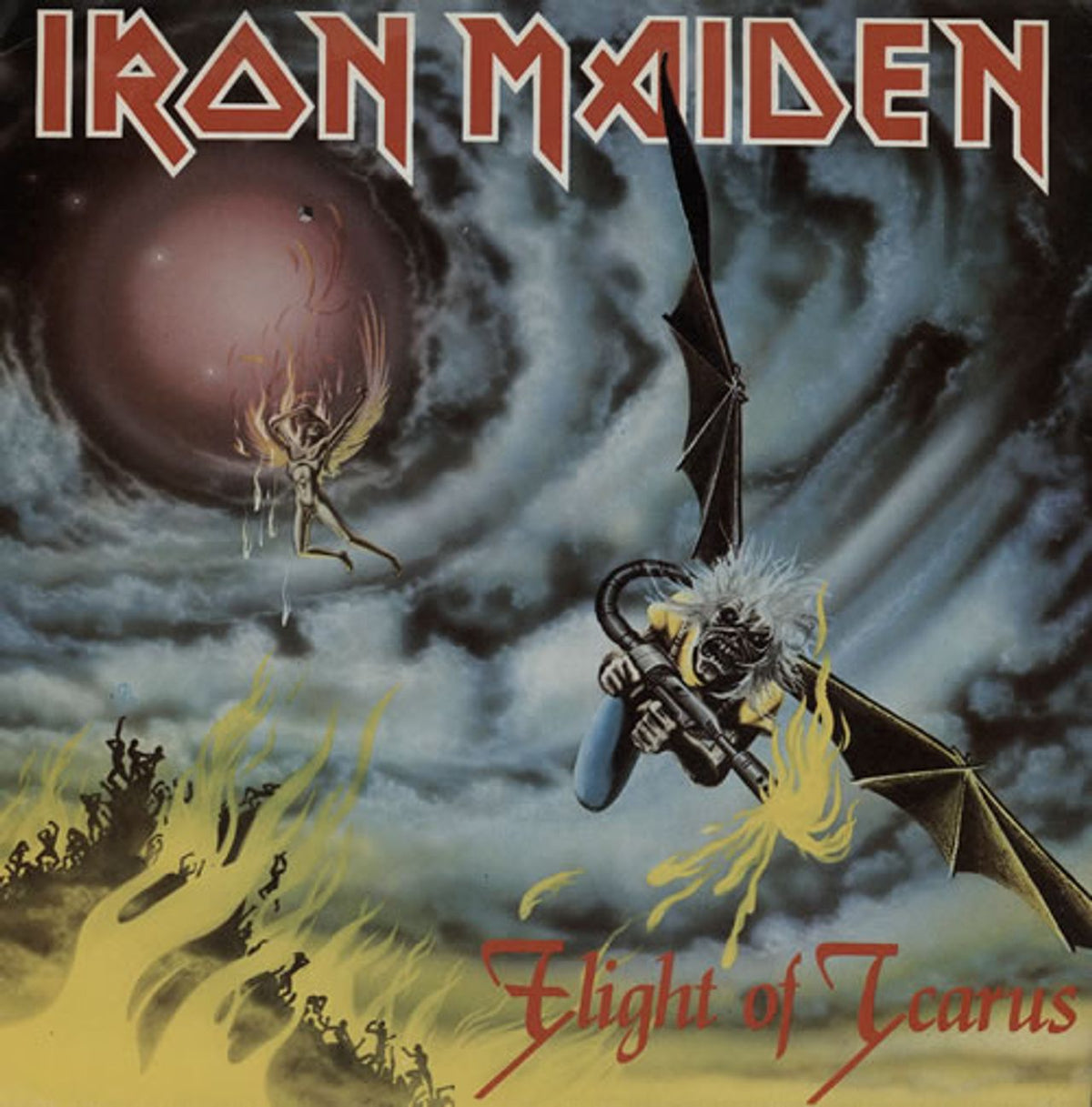 IRON MAIDEN Flight of Icarus ピクチャーレコード Iron Maiden Flight Of Icarus - EX UK 7