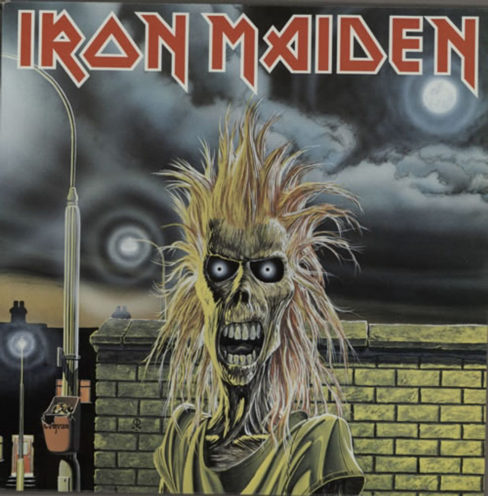 Iron Maiden Iron Maiden Canadian vinyl LP album (LP record) ST-12094