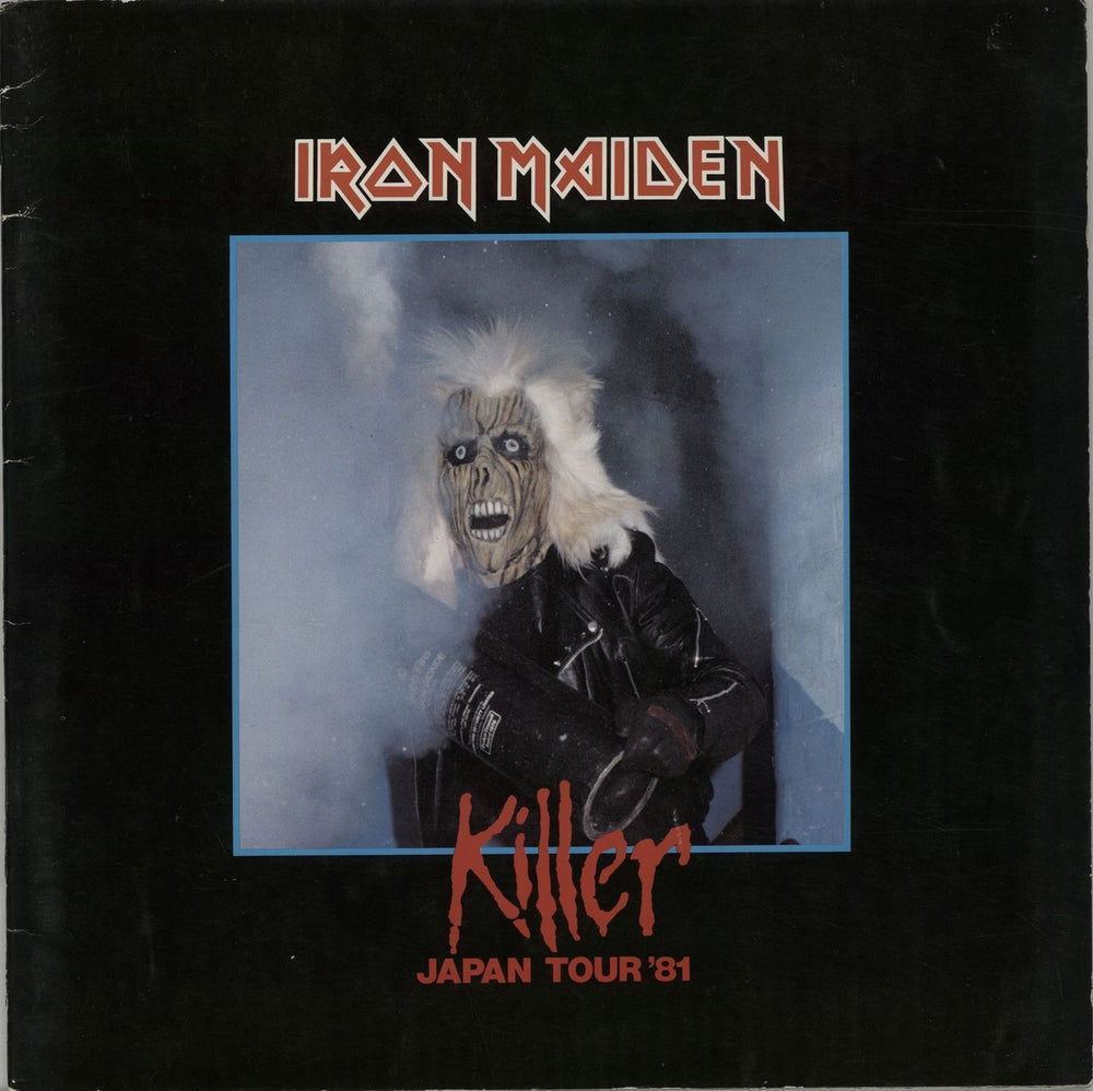 Iron Maiden Killer Japan Tour '81 Japanese tour programme TOUR PROGRAM