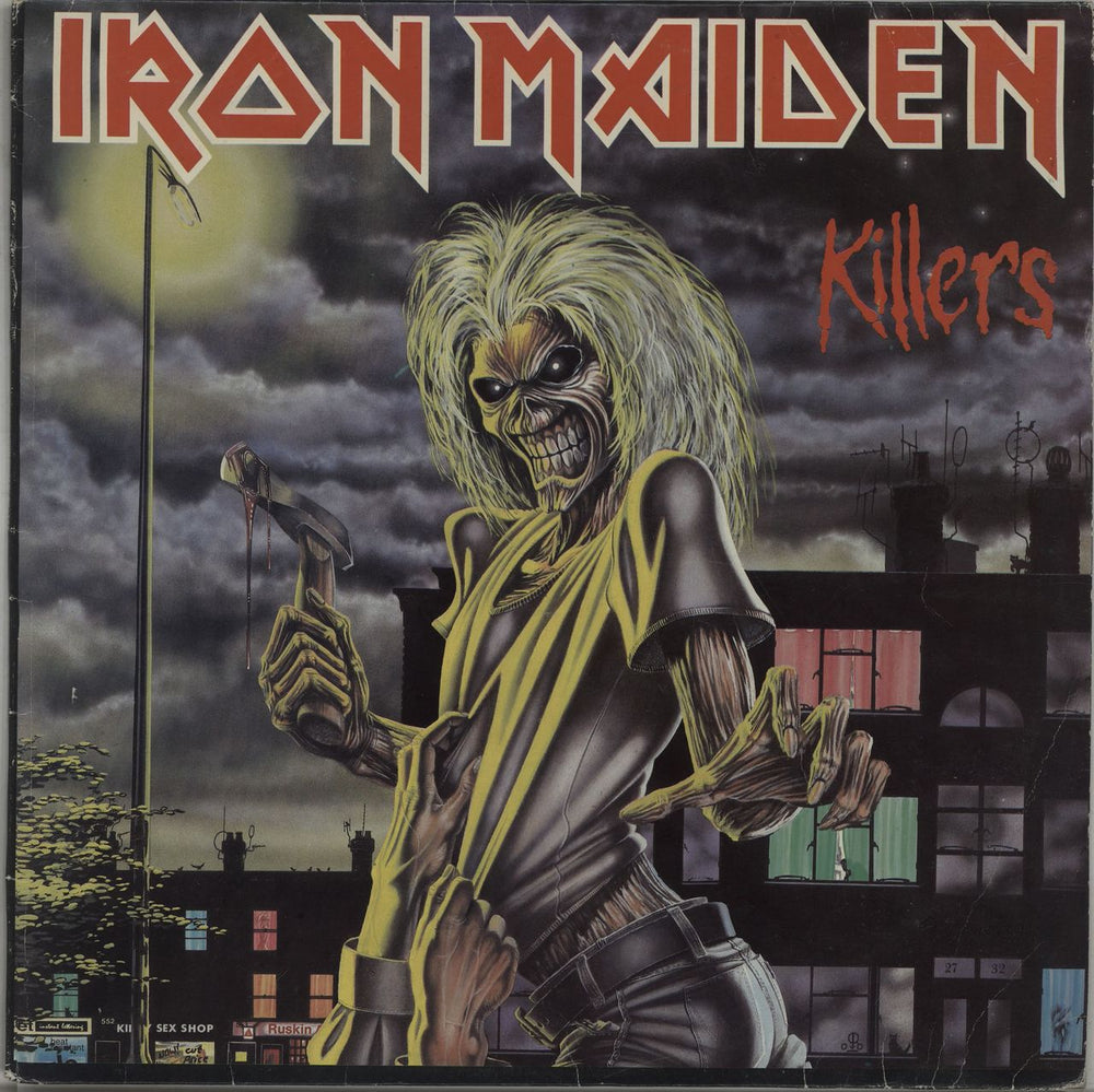 Iron Maiden Killers - EX Greek vinyl LP album (LP record) 14C062-07450