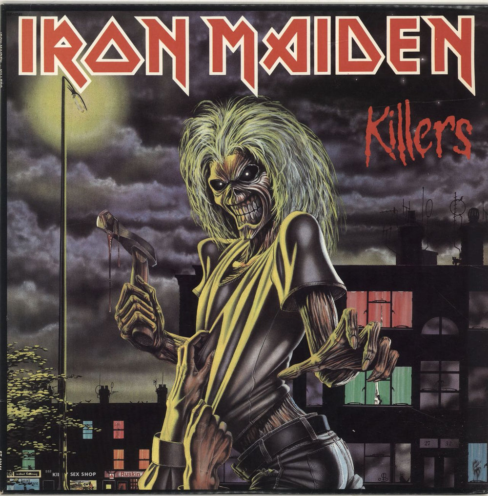 Iron Maiden Killers US vinyl LP album (LP record) ST-12141