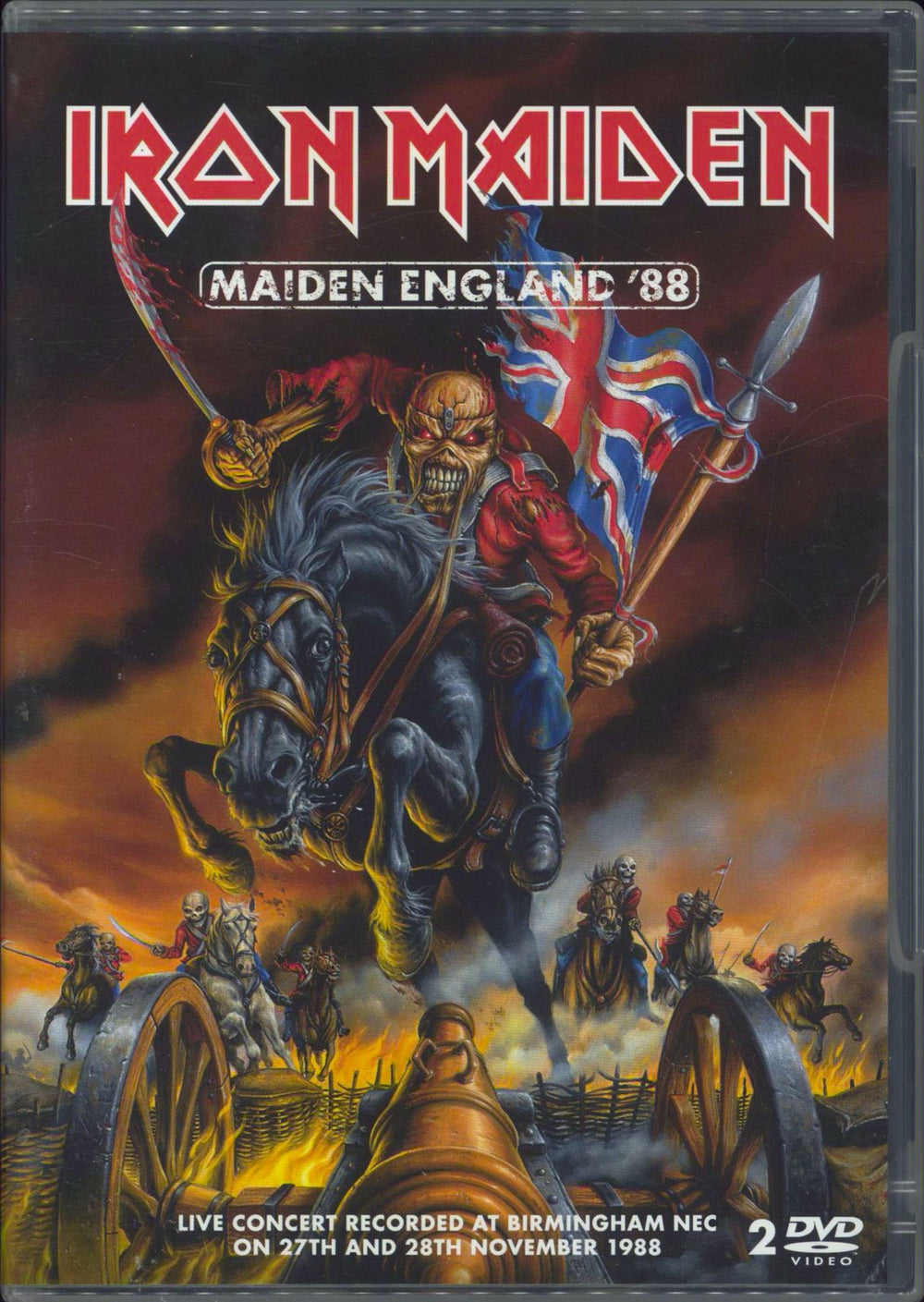 Iron Maiden Maiden England '88 + 2CD UK DVD 973317