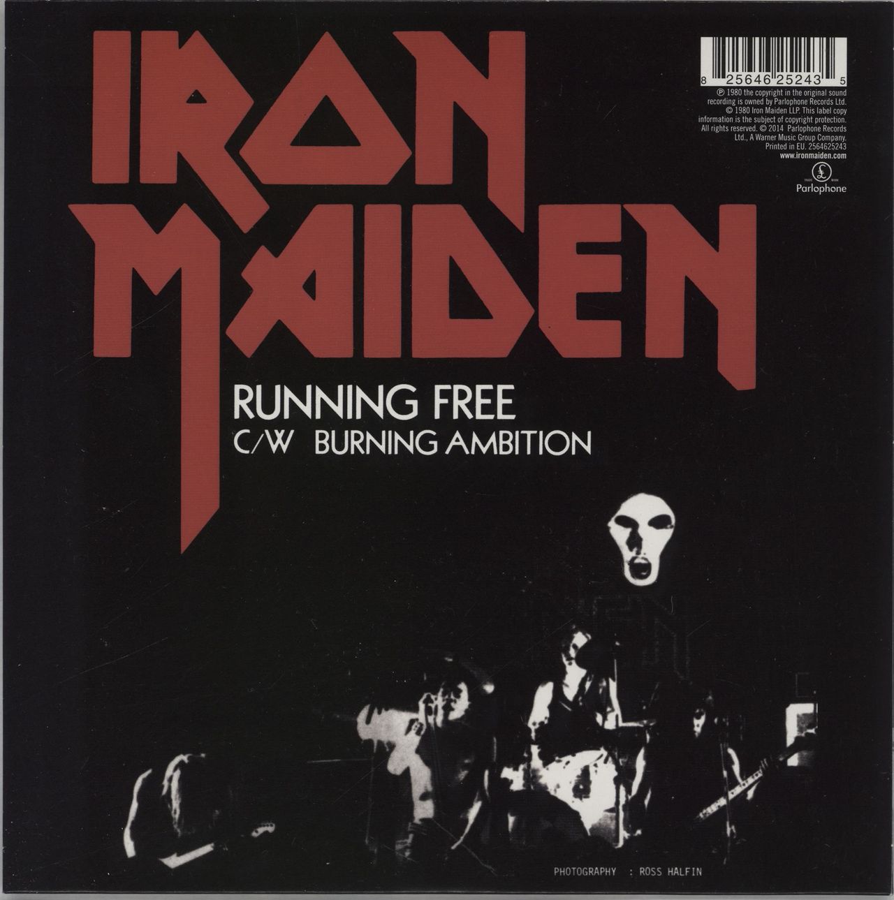 Iron Maiden Running Free UK 7