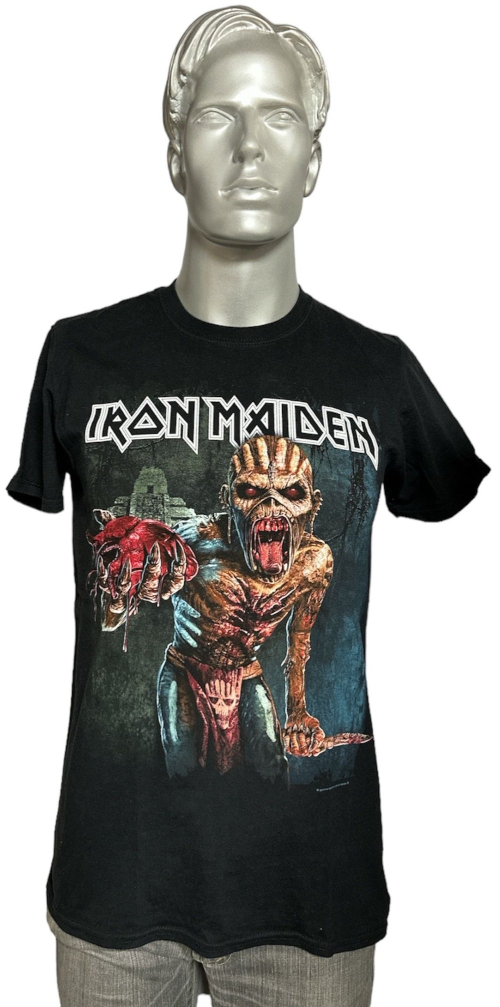 Iron Maiden The Book Of Souls Tour T-Shirt UK t-shirt T-SHIRT