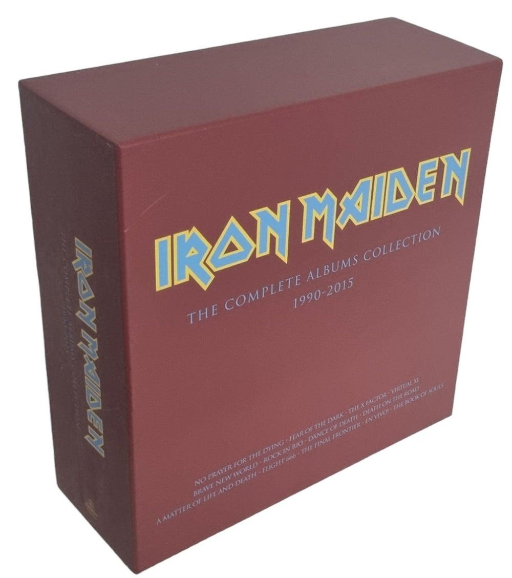 Iron Maiden The Complete Albums Collection 1990-2015 UK Vinyl Box Set 0190295849498