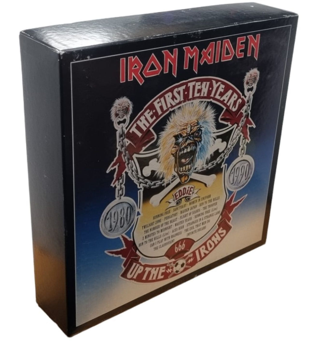 Iron Maiden The First Ten Years Box - EX++ UK Vinyl box set 