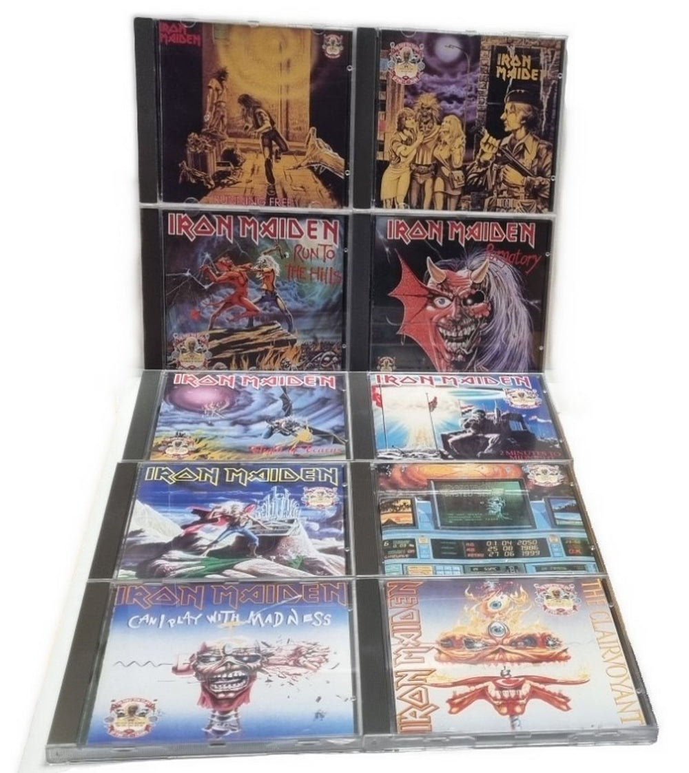 Iron Maiden The First Ten Years - CD UK CD Album Box Set