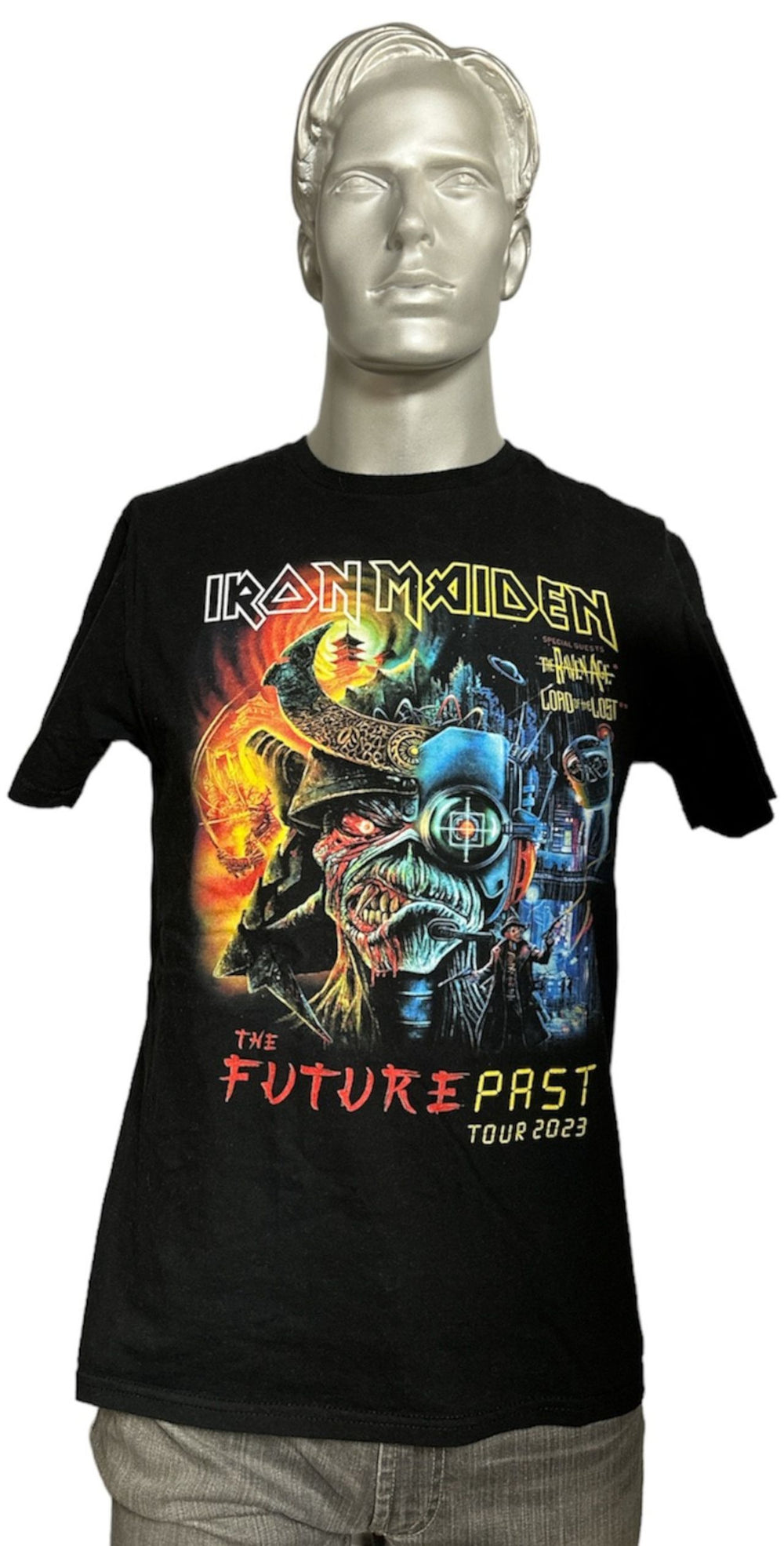 Iron Maiden The Future Past Tour 2023 UK t-shirt T-SHIRT