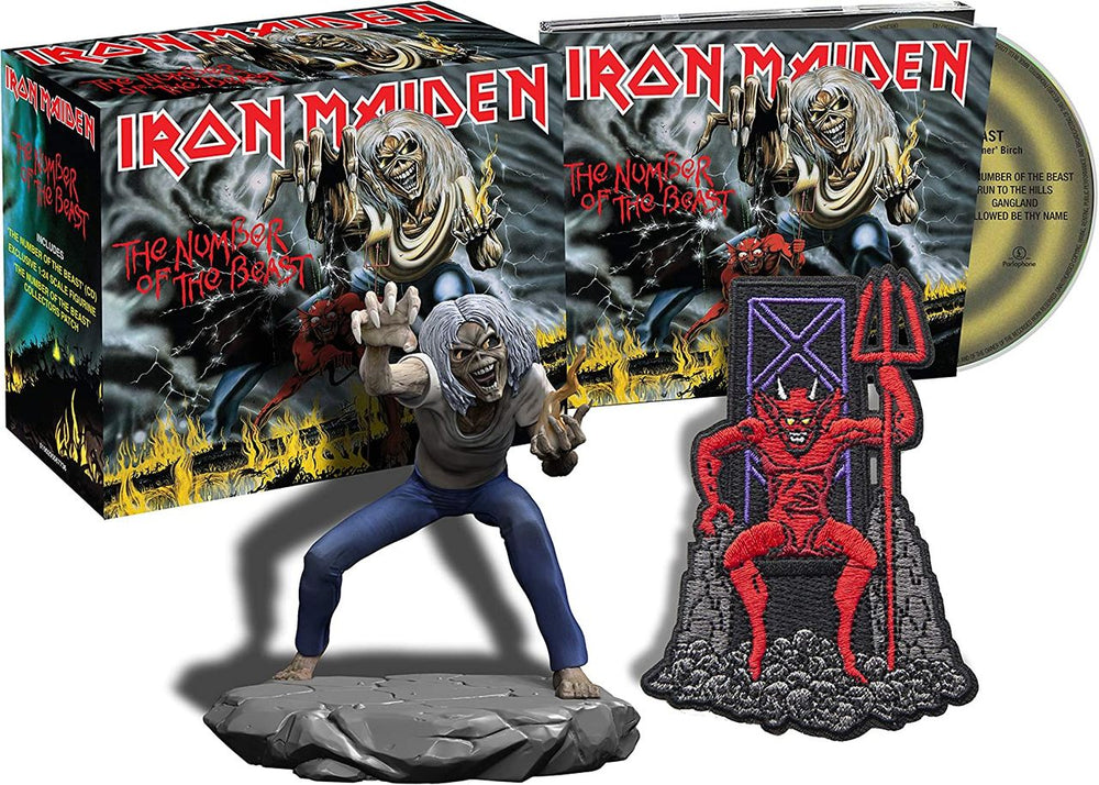 Iron Maiden The Number Of The Beast - Collectors Box UK CD Album Box Set 0190295567736