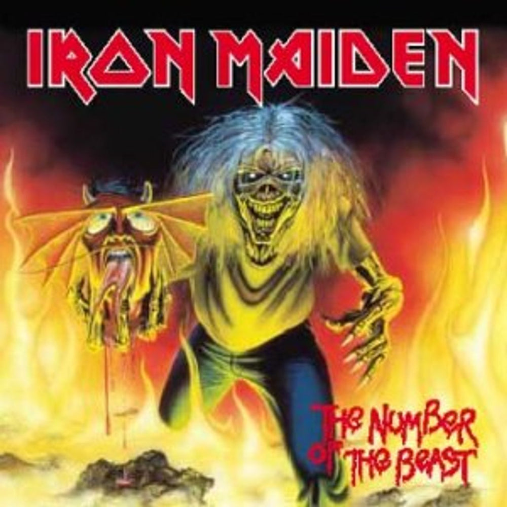 Iron Maiden The Number Of The Beast UK CD single (CD5 / 5") CDEMS666