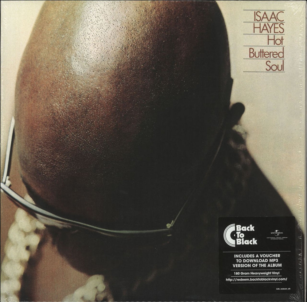 Isaac Hayes Hot Buttered Soul - 180gm UK vinyl LP album (LP record) 0025218411417