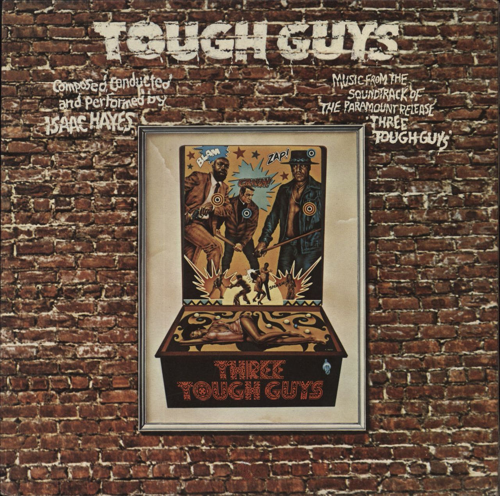 Isaac Hayes Tough Guys UK vinyl LP album (LP record) STXH5001