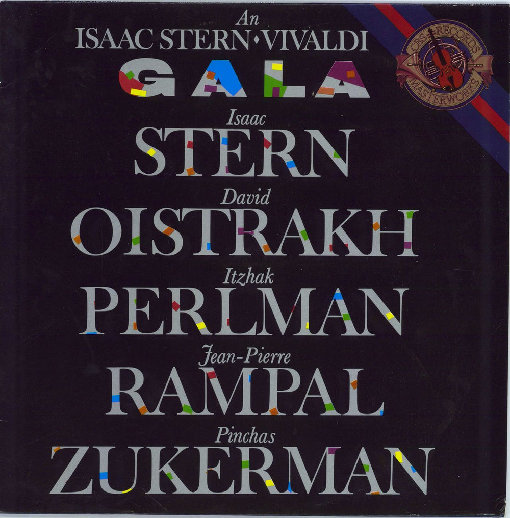 Isaac Stern An Isaac Stern Vivaldi Gala UK vinyl LP album (LP record) 74119