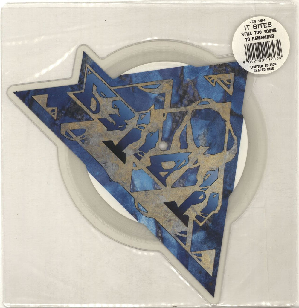 It Bites Still Too Young To Remember UK shaped picture disc (picture disc vinyl record) VSS1184