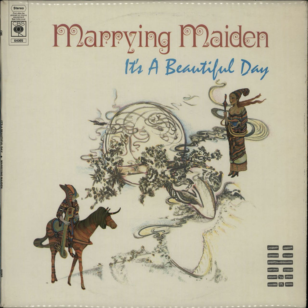 It's A Beautiful Day Marrying Maiden - 1st - EX UK vinyl LP album (LP record) 64065