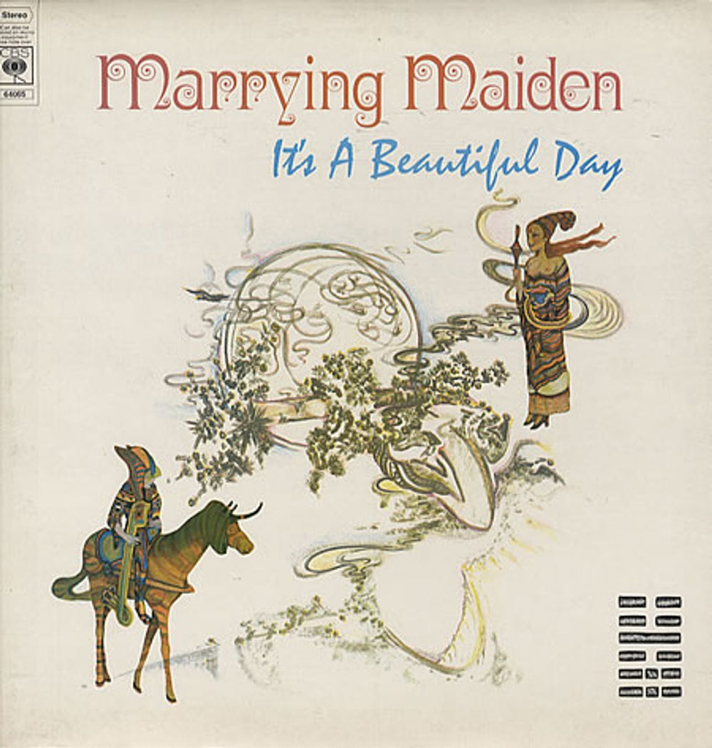 It's A Beautiful Day Marrying Maiden - 1st UK vinyl LP album (LP record) 64065