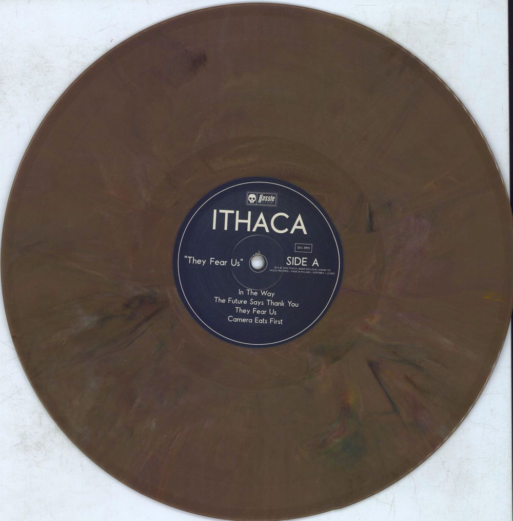 Ithaca (Metal) They Fear Us - Recycled Colour Vinyl UK vinyl LP album (LP record) 5WILPTH809756