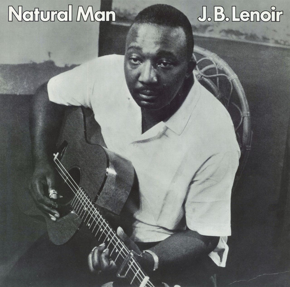 J B Lenoir Natural Man US vinyl LP album (LP record) DOY644