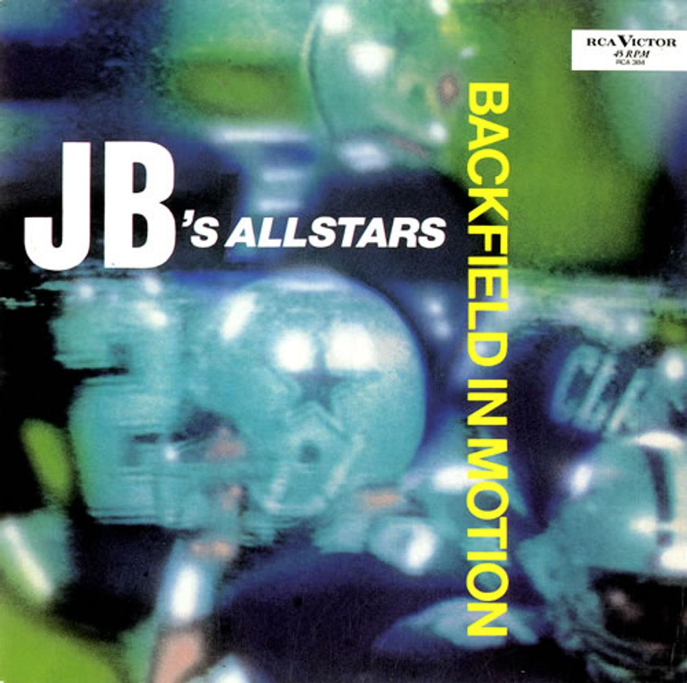 J.B's Allstars Backfield In Motion UK 7" vinyl single (7 inch record / 45) RCA384