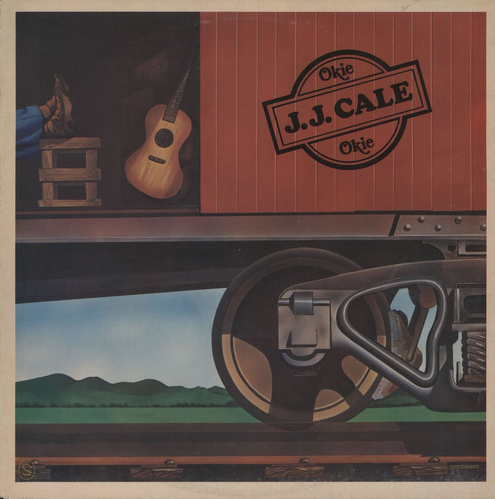 J.J. Cale Okie UK vinyl LP album (LP record) AMLS68261