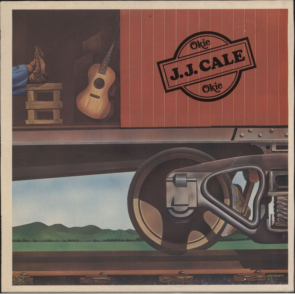 J.J. Cale Okie UK vinyl LP album (LP record) ISA5004