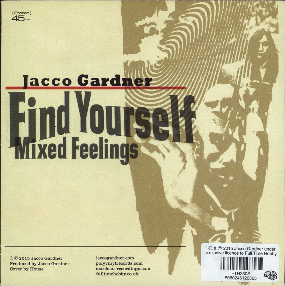 Jacco Gardner Find Yourself UK 7" vinyl single (7 inch record / 45) 5060246126365