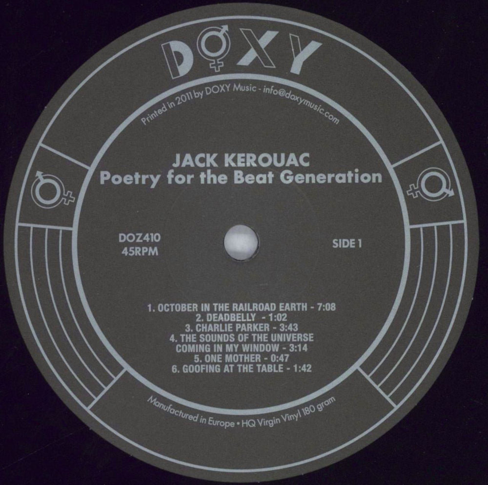 Jack Kerouac The Beat Generation According To Jack Kerouac US 4-LP vinyl album record set KRC4LTH827843